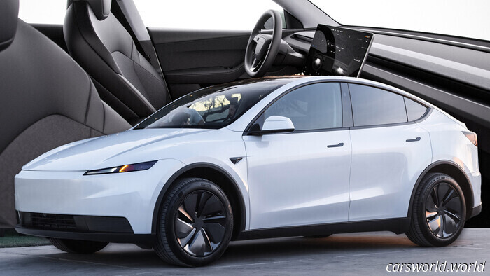 Tesla Reduced the Price of the Model Y Standard by Including a Headliner to Conceal the Glass Roof | Carscoops
